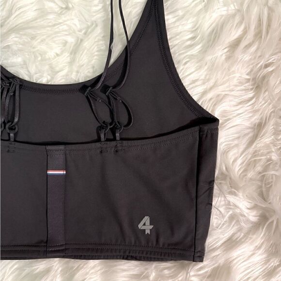 NWT Four Laps ‘Poise’ Longline Sports Bra in Graphite Size M - Picture 10 of 10